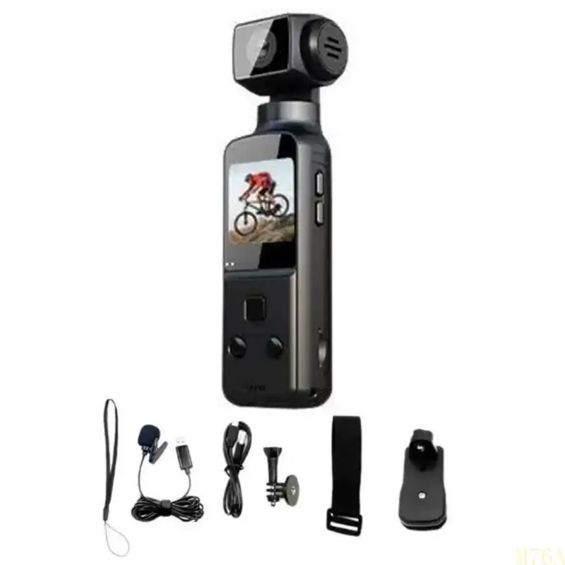 

4K 270° Wide Action Camera for Cycling Sports Handheld Recording Camcorder M76A
