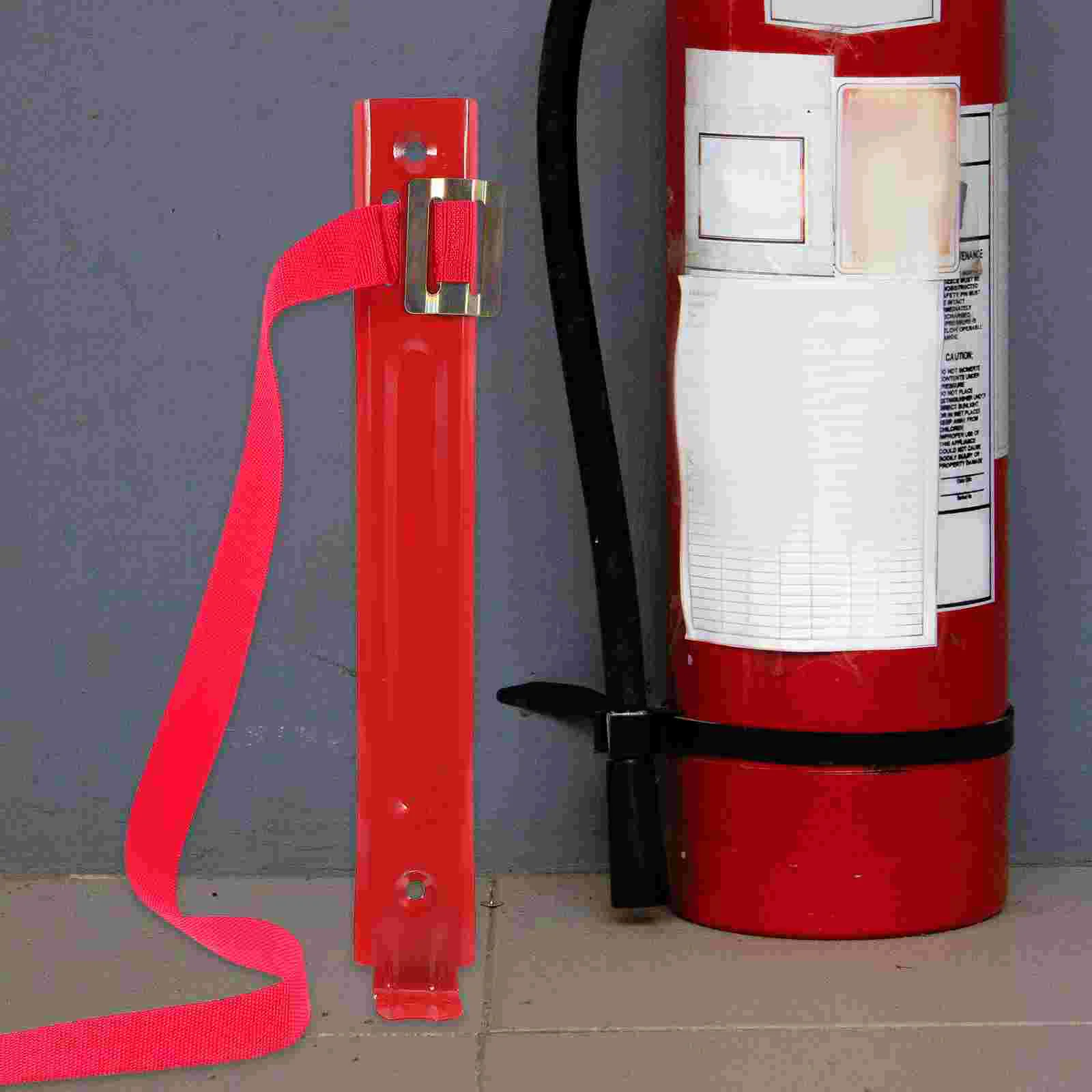 2Pcs Fire Extinguisher Hook Universal Mount Boat Iron Bracket Heavy Duty Space Saving Easy Installation Great