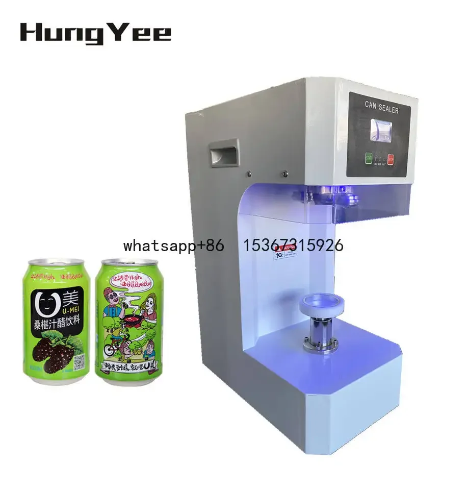 

F-Rotary Can Soda Bottle Cap Sealing Machine Can Packing Machine For Tin Can Sealing