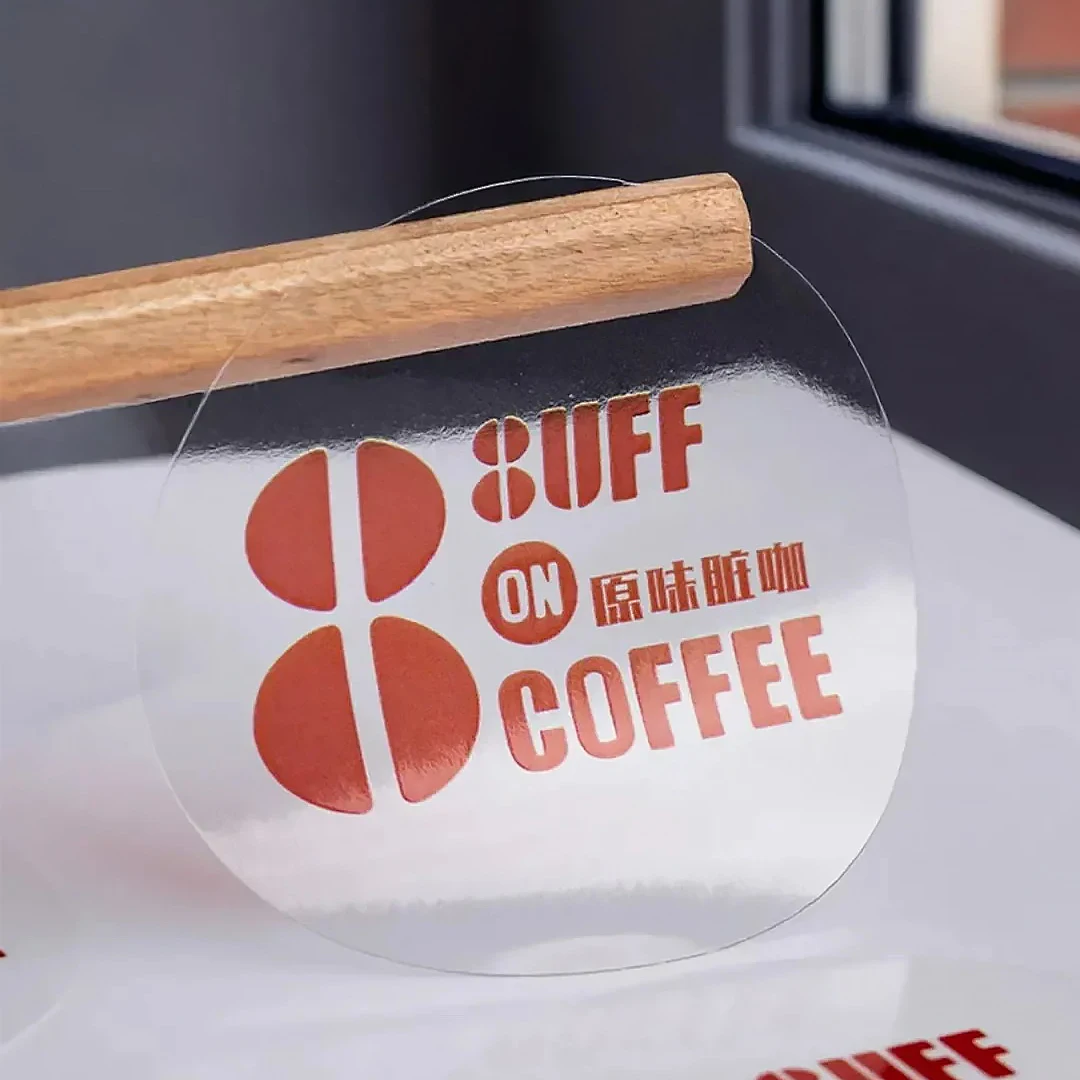 Transparente wasserdichte Aufkleber, individuelles Logo, Hochzeits- und Geburtstagsgeschenke, Geschenkverpackungsaufkleber, maßgeschneiderte Größe. – Detail 2