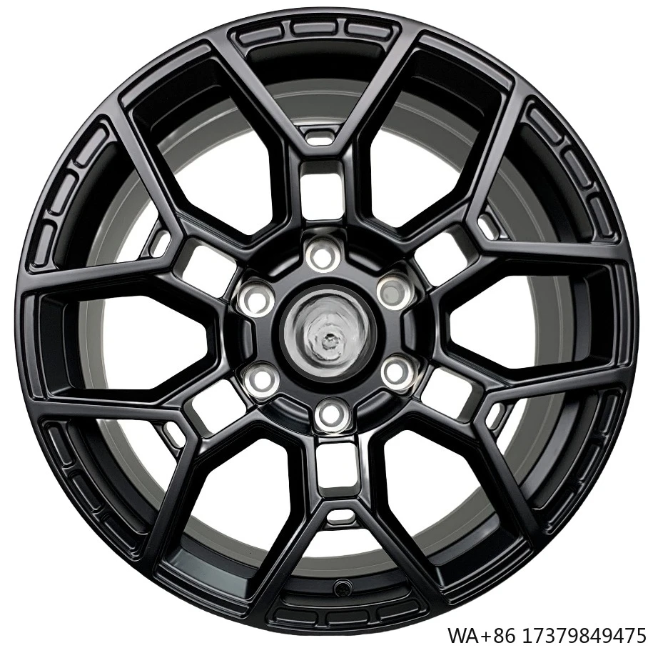 

Factory direct custom forged wheels size 18 inch pcd 6x139.7 sport wheels Matte Black forged wheels