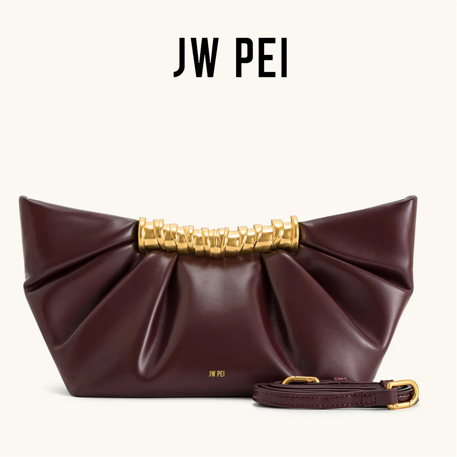 jw-pei-leia-bolso-de-hombro-plisado-de-estilo-frances-mini-bolso-cruzado-con-cadena-de-metal-elegante-bolso-de-fiesta-de-noche-para-banquete-nuevo-2025