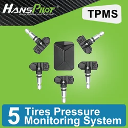 NCP2002HansPilot TPMS Car Auto Wireless 5 Tires Pressure Monitoring System for car Radio DVD Stereo Player Navigation