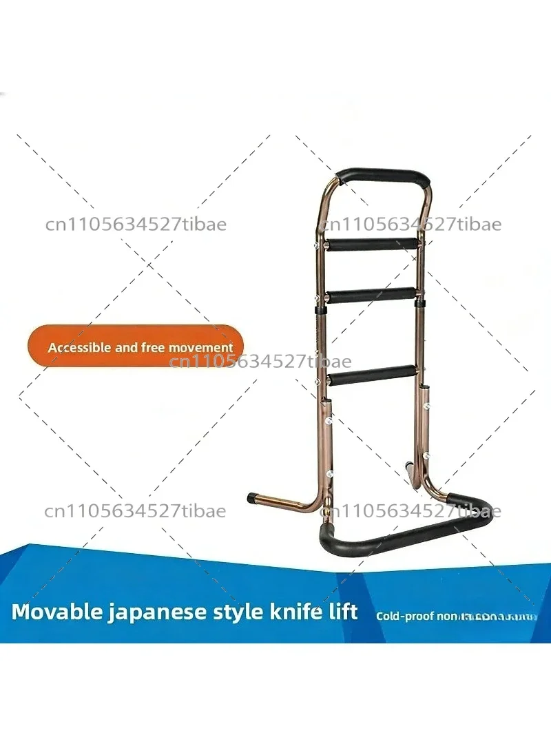 

Portable Bedside Help Armrest Guardrail Senior-Friendly Bathroom Safety Bedrail Assisted Stand up Aid for Elderly