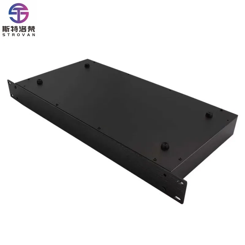 Sheet Metal Fabrication Design Chassis Standard 19 Inch 1U Rack Mount Servers Case for Electrical Metal Enclosure