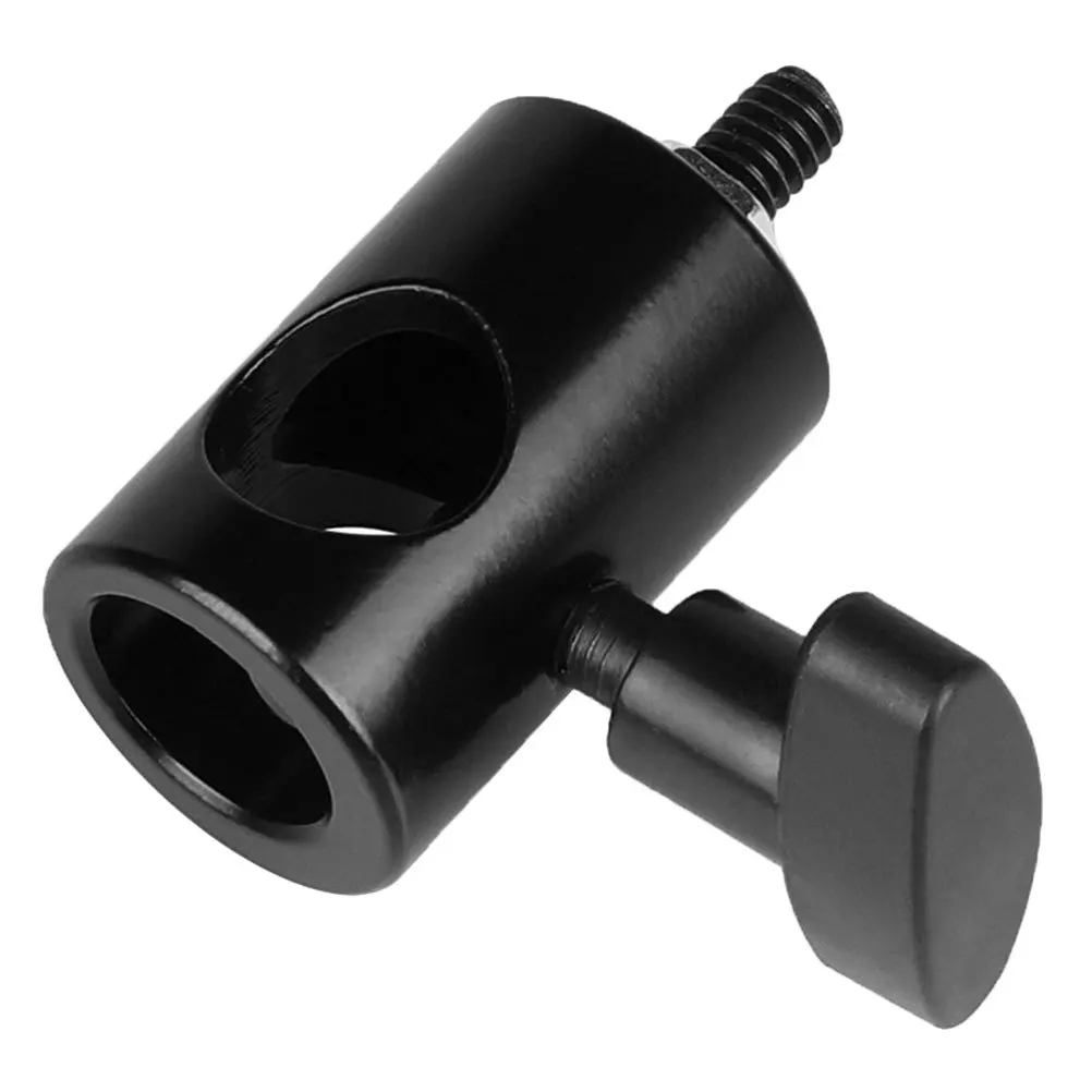 Horizontal Vertical Tripod Flashlight Adapter Light Stand Mounting Bracket Camera Fill Light Holder Universal Studio Equipment