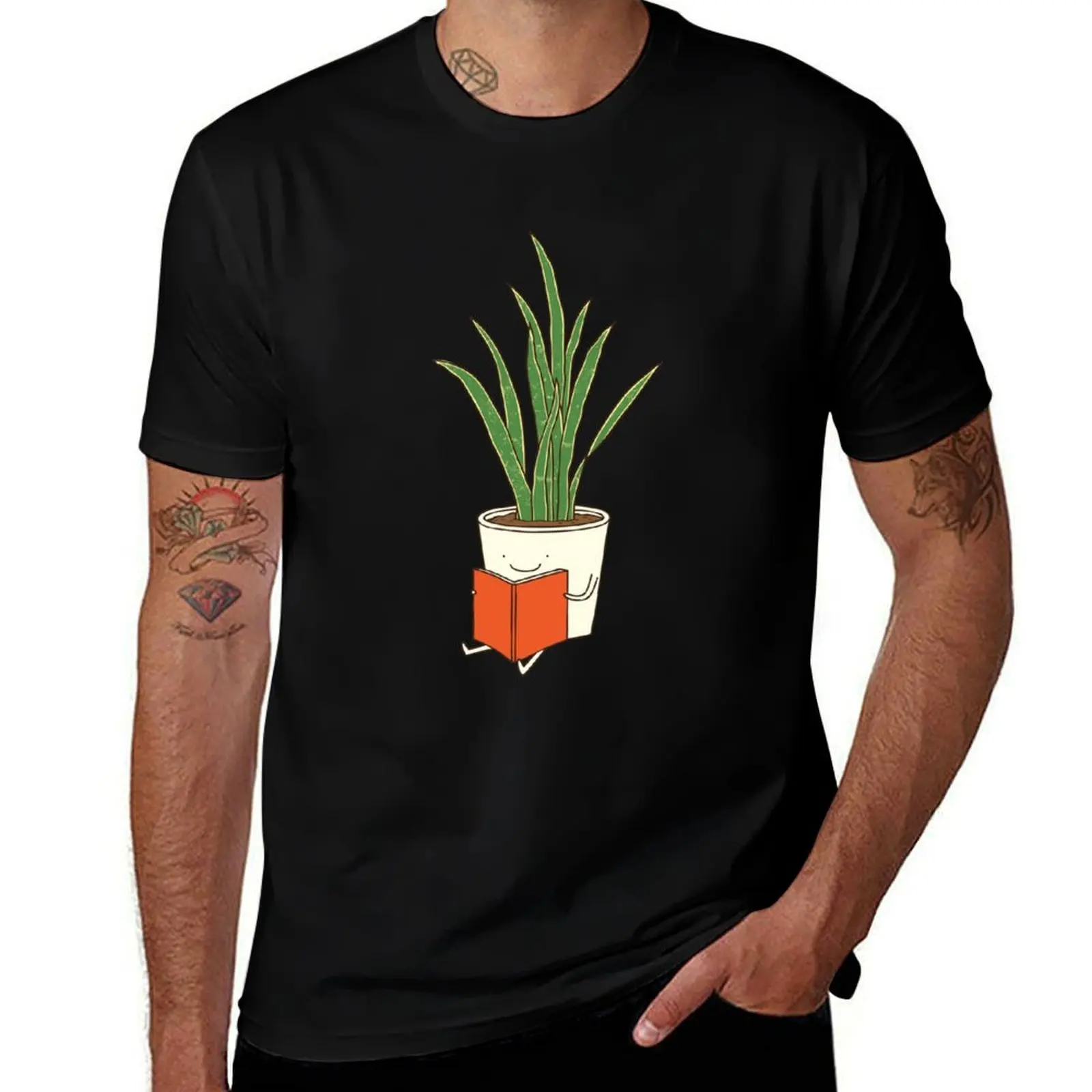 

Indoor plant T-Shirt man t shirts cotton t shirt for man 100 percent cotton T-Shirt