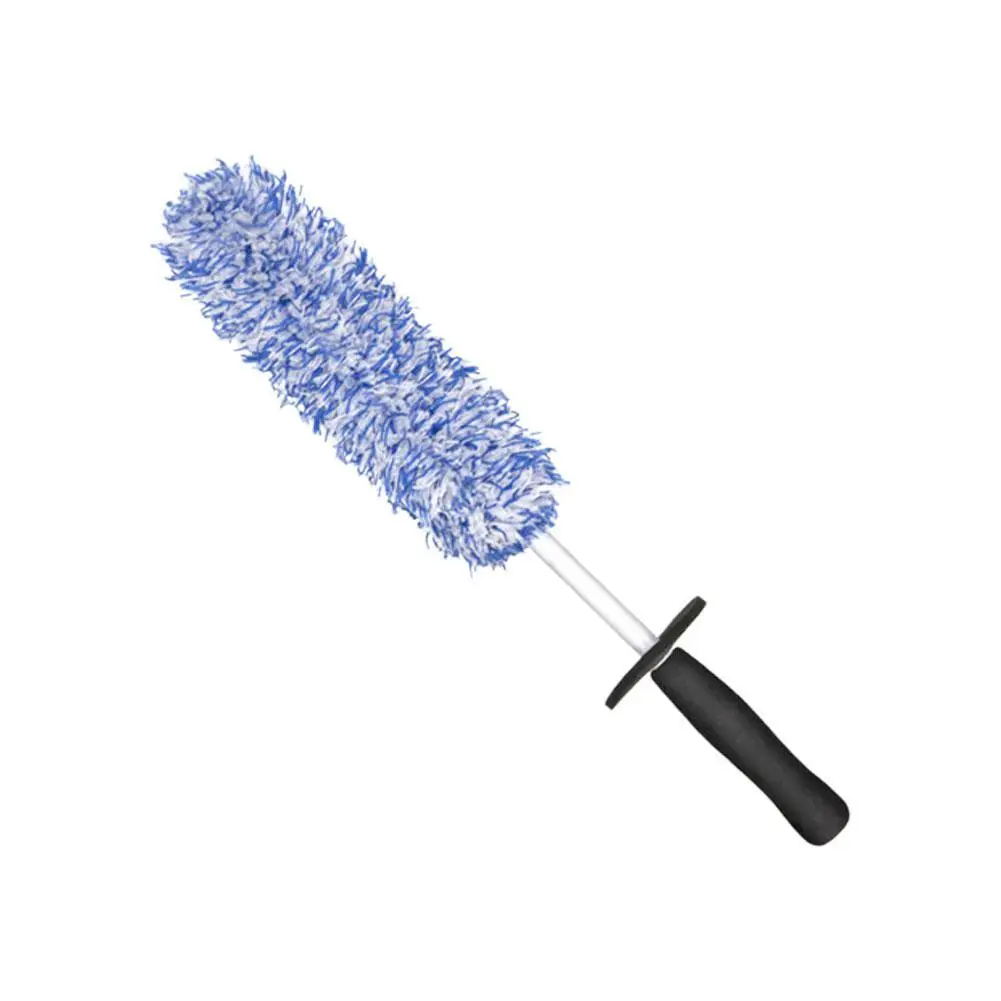 

Car Brush Plush Microfiber Car Wash Brush Antiskid Soft Handle Tire Rim Hub Cleaning Brush Auto Accessories