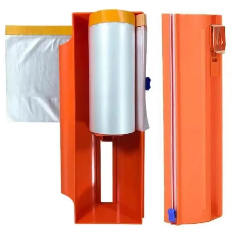 ~Upgraded Masking Film Cutter Masking Film Cutting Tool For Cutting Car Spray Paint Protective Film Furniture Dustproof Film