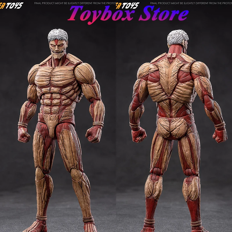 

COSER TOYS AD-003 В наличии 1/12 Титан Белые волосы Дерево Огромный человек Подвижная фигурка 6 дюймов Коллекция солдата с мышцами тела