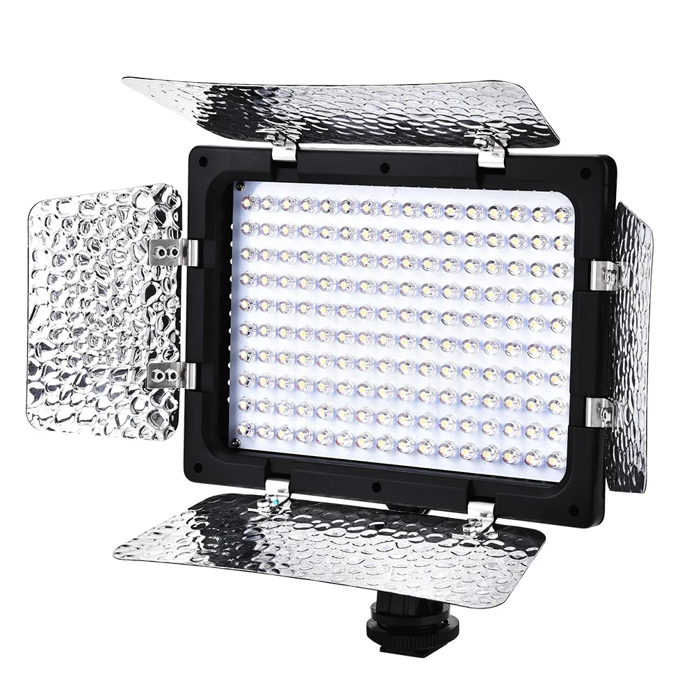 Photography Lamp Photography Light Video Light W160 Video Photography Light Lamp Panel 6000K LED for DSLR Camera DV Camcorder