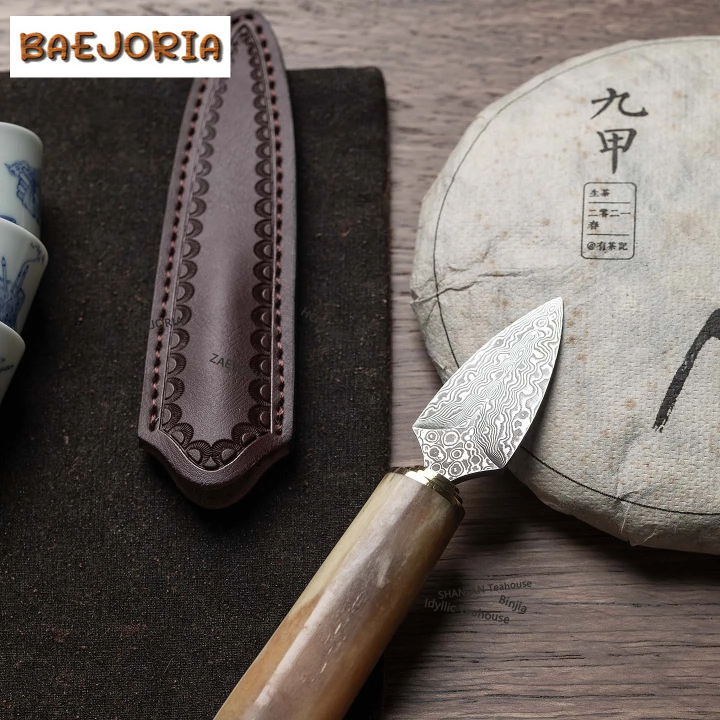 BAEJORIA Ostrich Bone Tea Bags Scissors Embroidery Cutting Sewing Tailor Shears Handicraft DIY Household Tea Items Ornaments