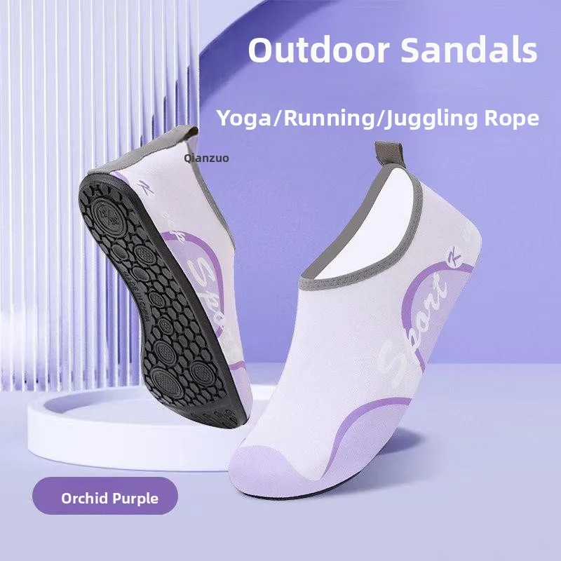 Waterplay Shoes Women's Beach Shoes Outdoor Windproof Cut-resistant round Head One-Step Closure Sandals for Couples under 50 ...