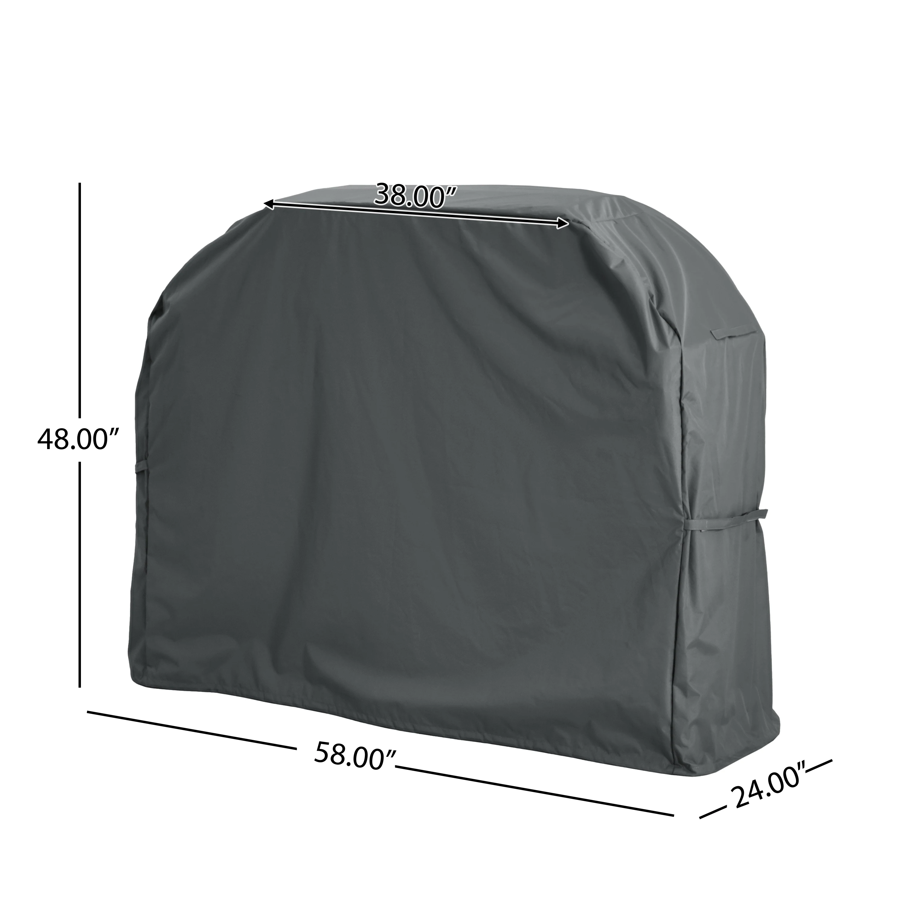 

Clean Color Cover Easy Easy access Grill Grill cover Just Neutral Size SHIELD PATIO OUTDOOR BBQ GRILL COVER, DARK GRAY