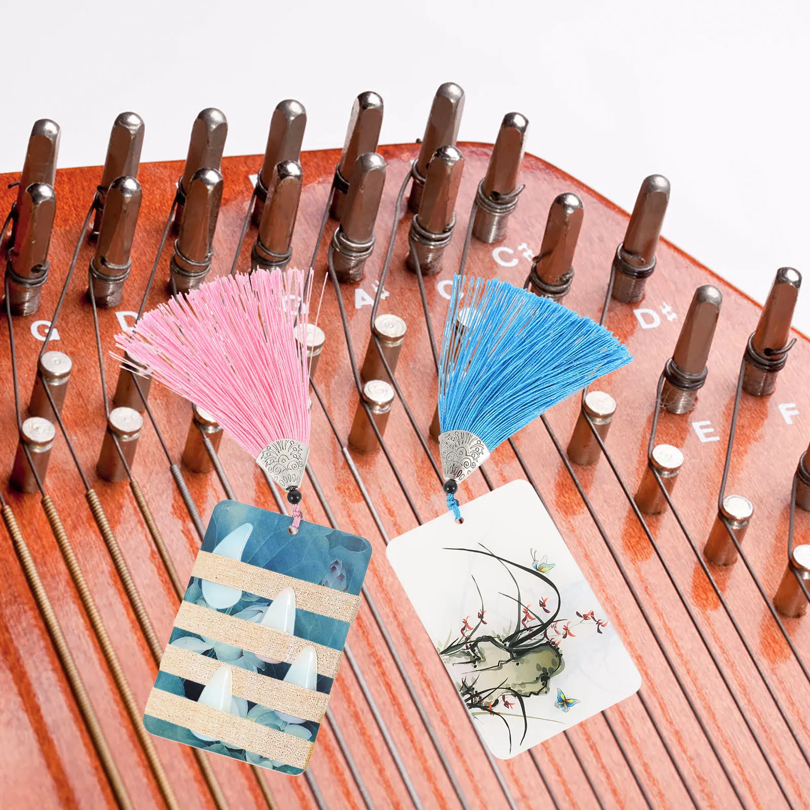 

Acrylic Guzheng Nail Storage Board Durable Pick Holder For Guzheng Pipa Guitar Picks Protection Practical String Instrument