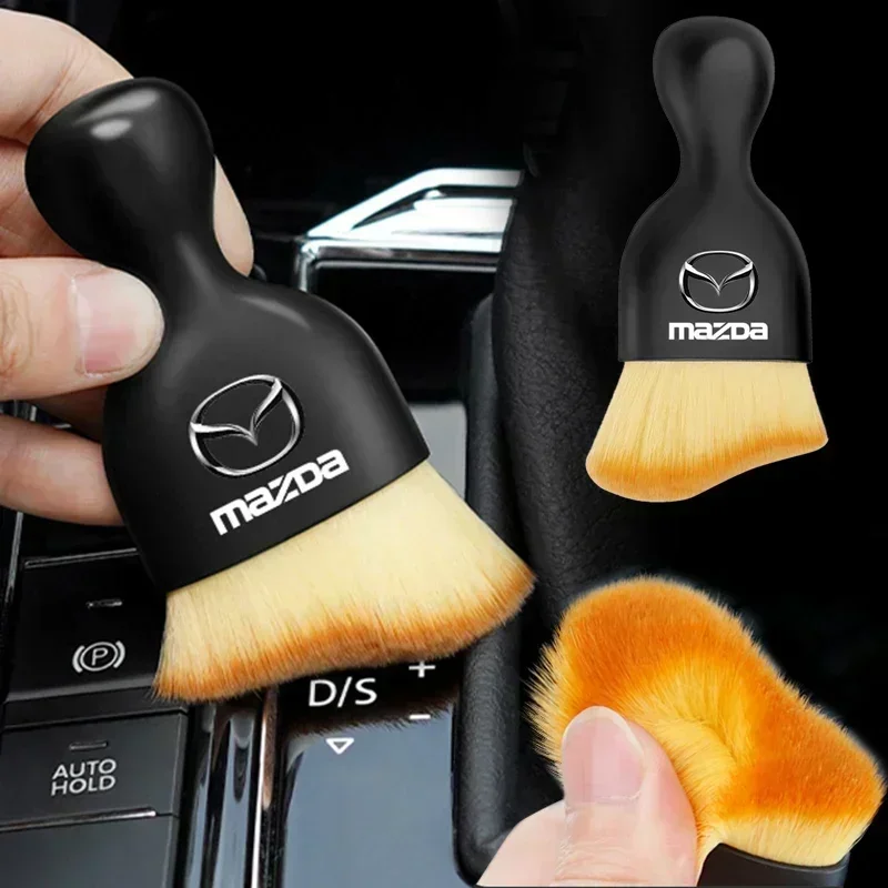 Car crevice dust removal artifact brush cleaning brush tool For Mazda 2 3 6 CX3 CX5 CX8 MS MX30 MX-5 BT-50 ATENZA ATENZA R360 RS