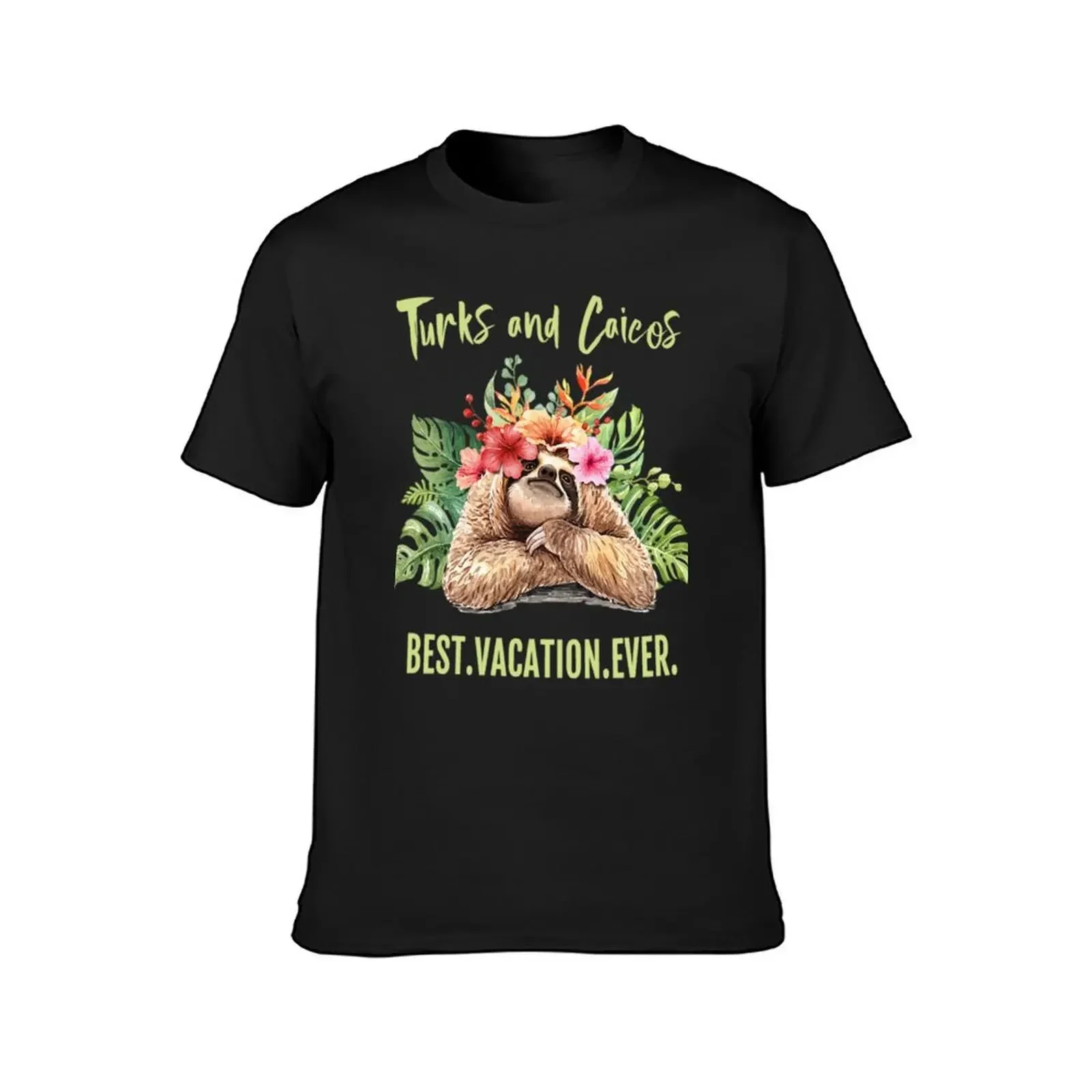 Turks And Caicos Best Vacation Ever T-Shirt man clothes summer clothes shirts graphic tees sports fans Men's t-shirt