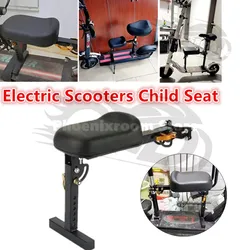 Electric Scooters Front Child Seat Portable Foldable Children Safe Chair for Electric Scooter Accessories