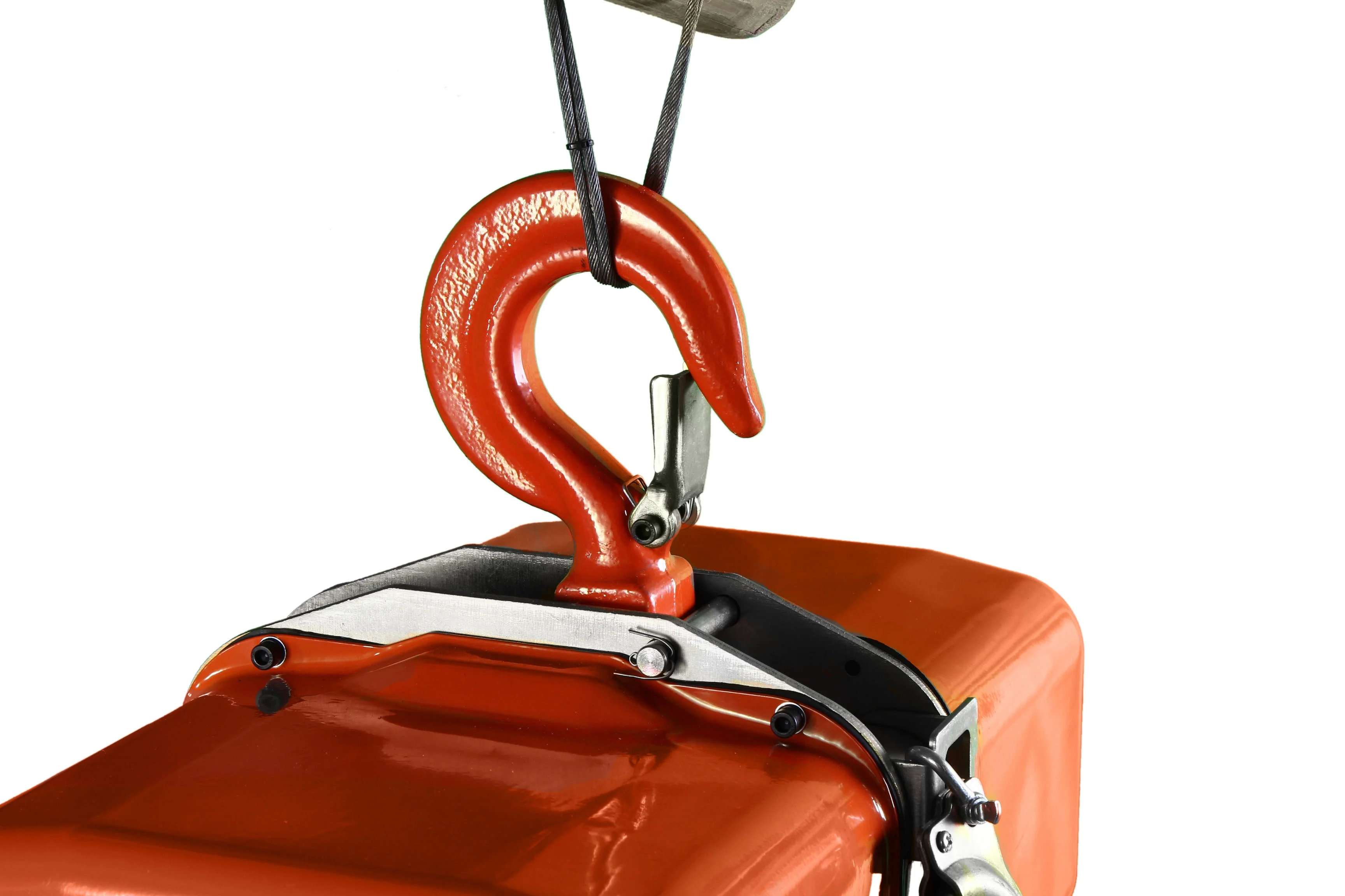 Industrial Electric Chain Hoist 2 Ton Engine Hoist With Hook Suspension For 3 Phase Motors
