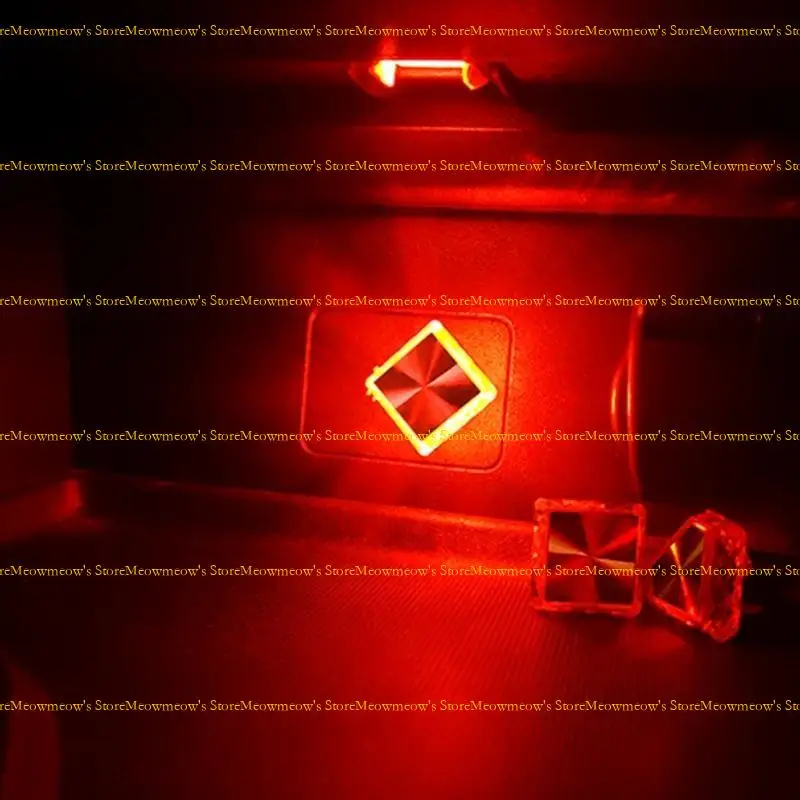 자동차 내부 및 침실용 타입 C 5V 파워 LED 라이트 USB C 터치 스위치 6가지 단일 색상 옵션 및 4가지 조명 효과