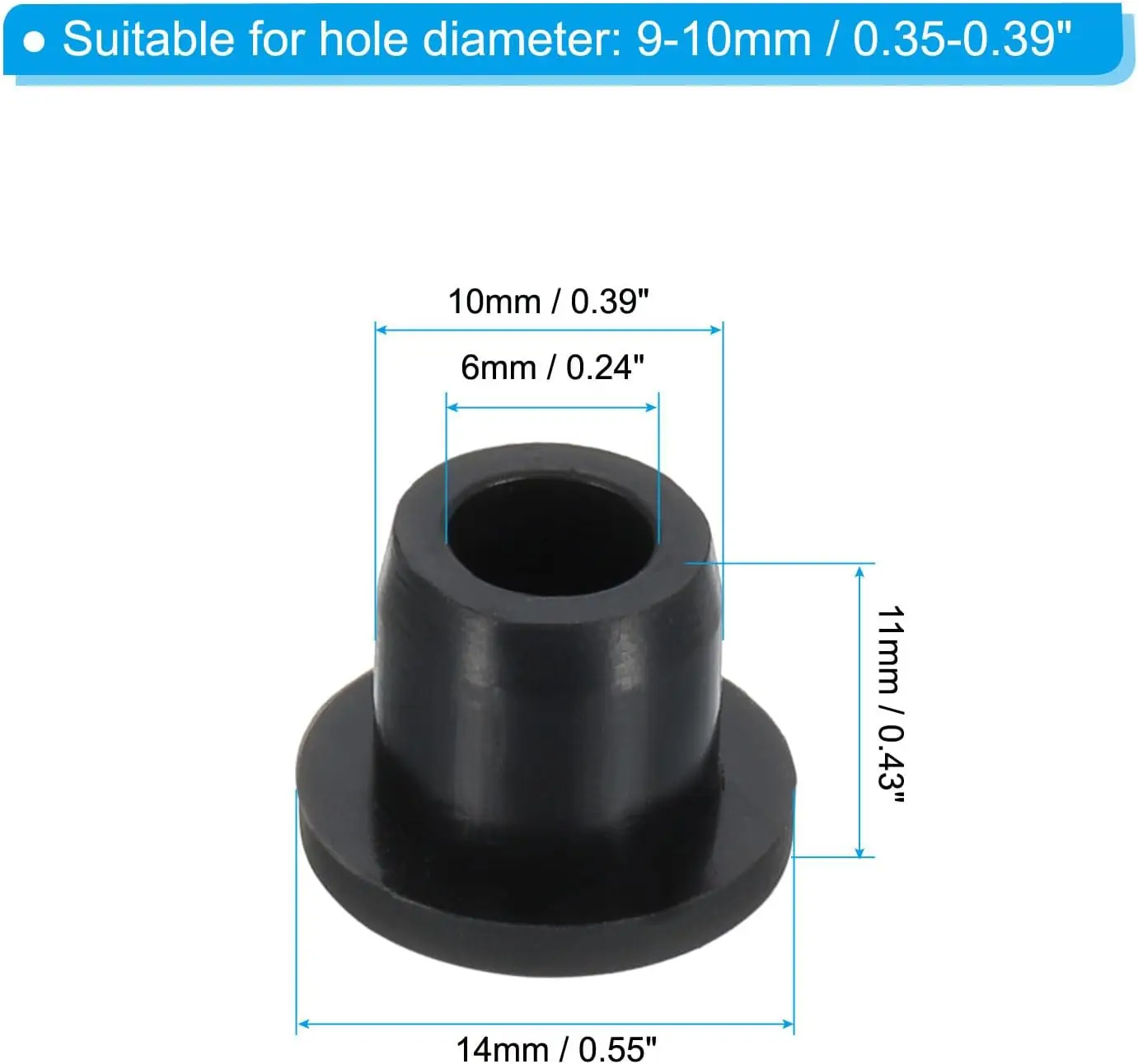

8 Pcs Laboratory Sealed Bottle Plug Drain Connector Pipe Welding Cooler Daily Use Rubber Stopper Convenient