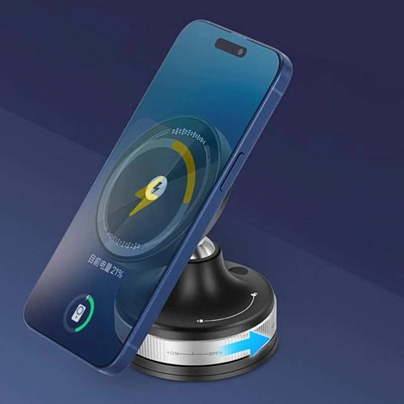 Suporte estável montagem carro, rotação 360 ​​graus, aderência não -lip para navegação por telefone