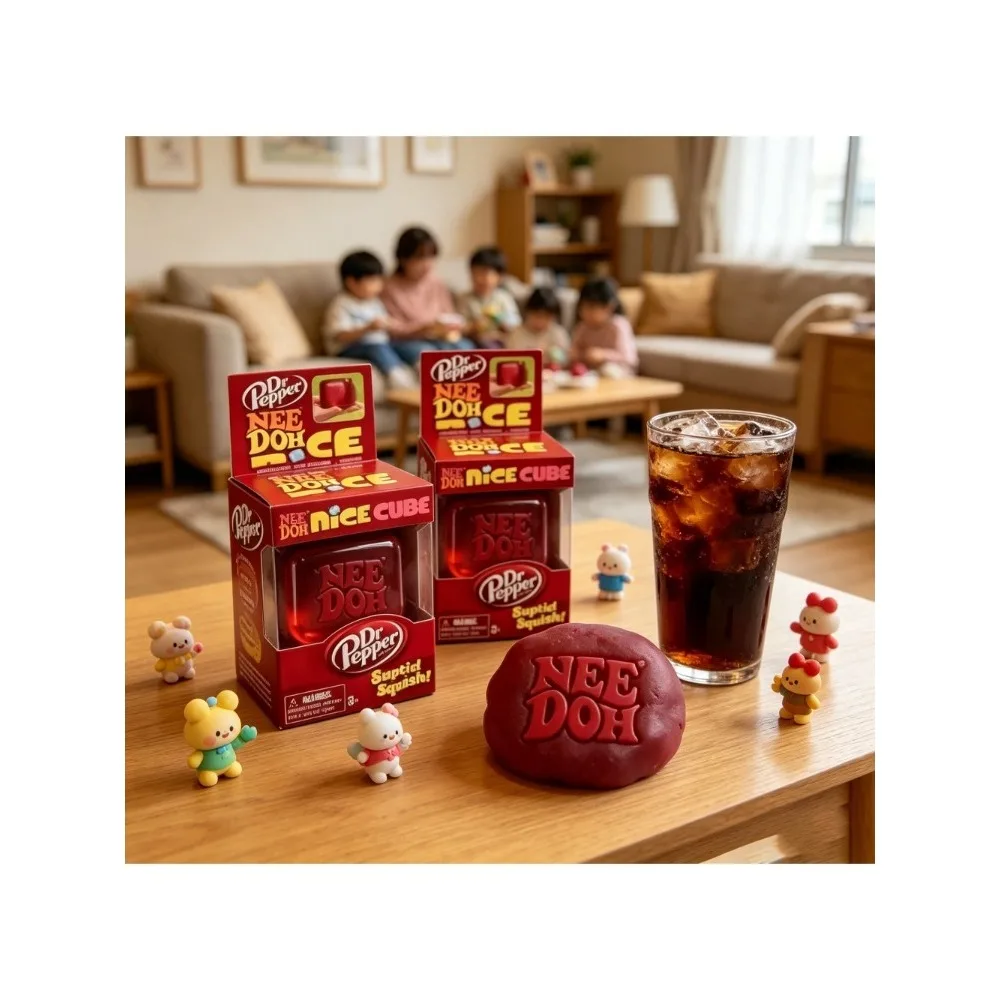 

2026 Needoh Nice Cube Sensory Stress Reliever Fidget Tool for Anxiety & Focus Desk Sensory Cube for Adults & Kids