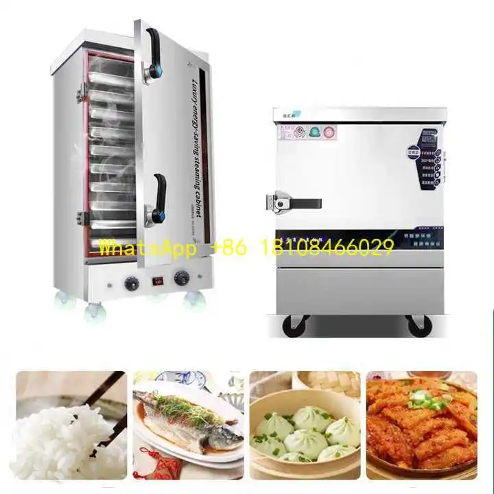 

Автоматическая газовая рисоварка, пароварка, коммерческий шкаф для приготовления морепродуктов, промышленные пароварки, электрические