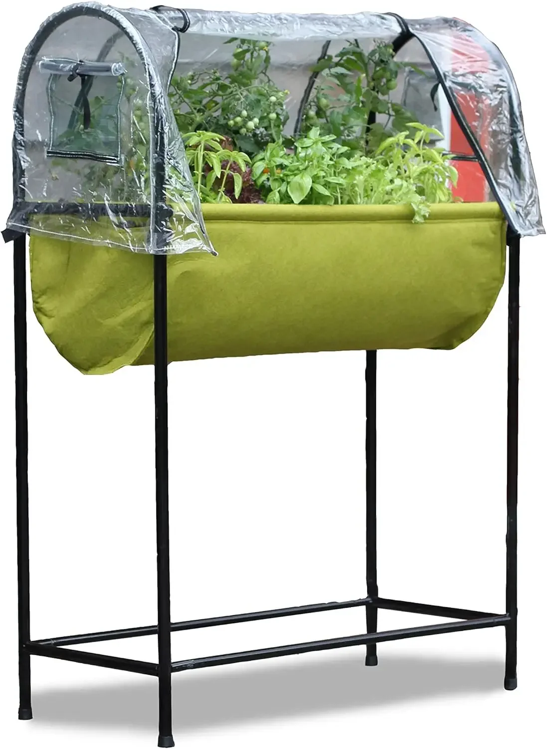 

Haxnicks Vigoroot EasyTable Garden with Cover, Self Watering, Outdoor Greenhouse Protects Your Herb Garden and Vegetables
