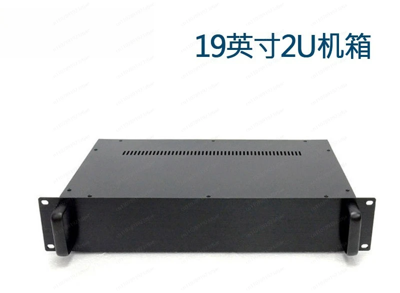 black 19 inch 2U project DIY chassis data switch box Chassis power communication server chassis 425*88*250 mm