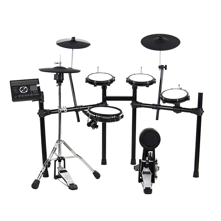 MOINNG Electronic Percussion Instrument E-drum KHT 5 Drum Pads And 3 Cymbals Electronic Drum Kit