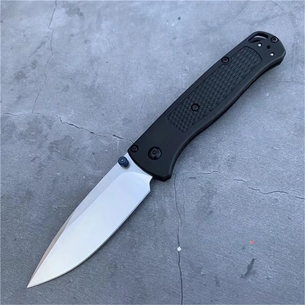 5 Colors BM Bugout 535 EDC Folding Pocket Knife 440C Blade Nylon Fiber Handle Portable Hunting Outdoor Self-defense Camping Tool