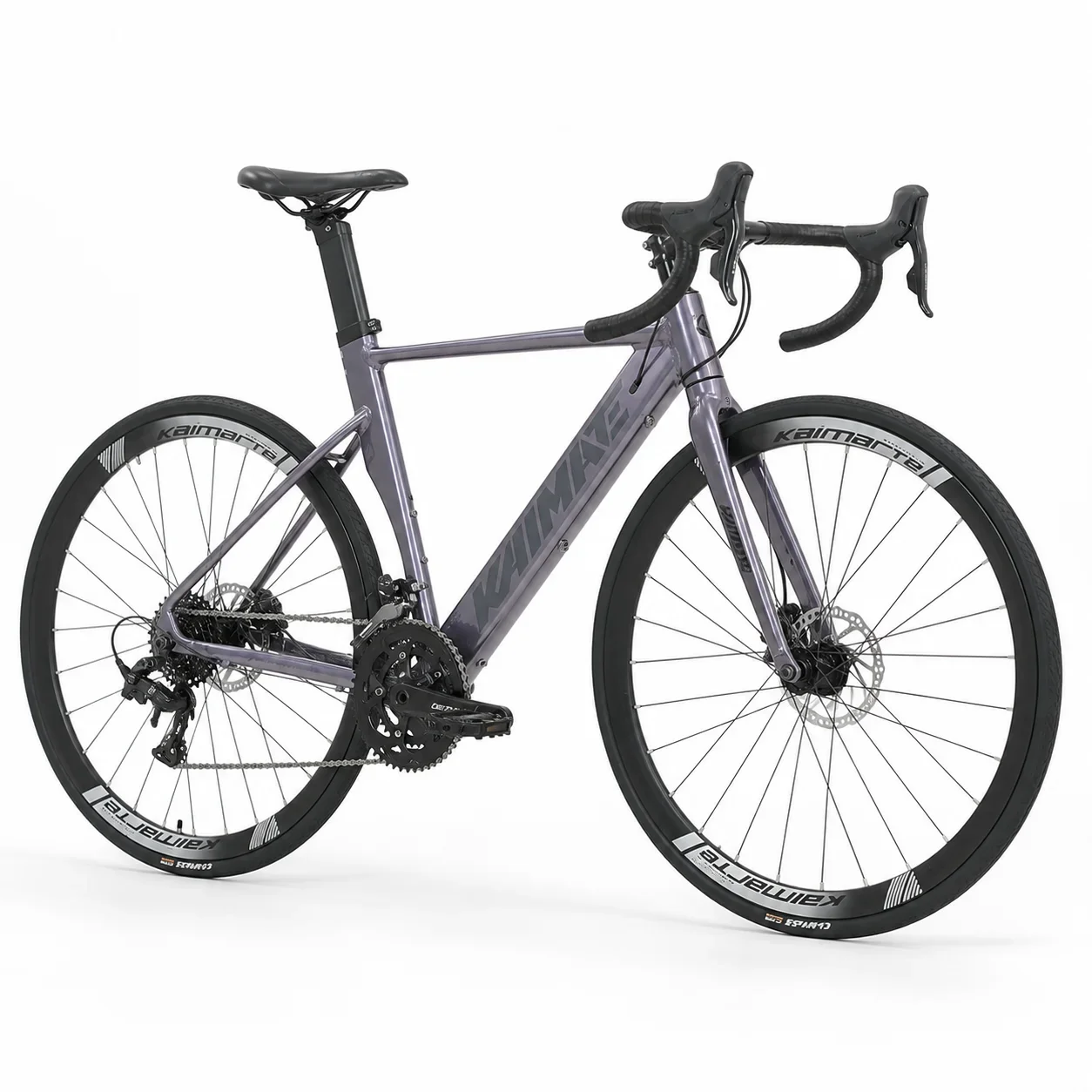 Aluminum Alloy Bent Handlebar Hidden Cable Road Bike Bicycle for Students and Teenagers purple