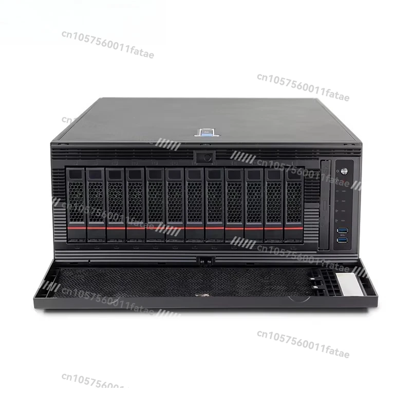 

Высококачественный 12-ступенчатый корпус жесткого диска, башенный корпус графического процессора для стоечного серверного корпуса EATX 4U