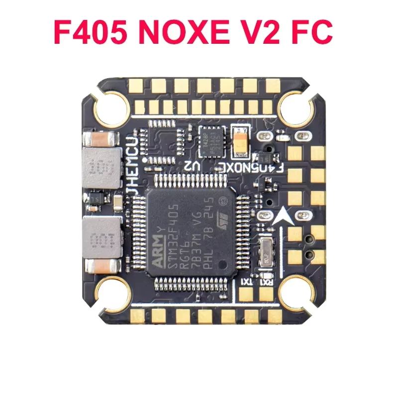 JHEMCU F405 NOXE V2 Flight Controller Stack / EM40A 40A 4in1 ESC 20x20mm Ondersteunt 2-6S LiPo voor FPV Freestyle Drone