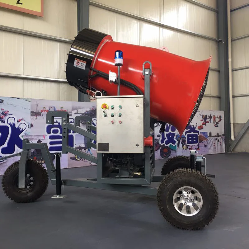 

Automatic Snow Making Machine All Weather Remote Control Snowmaker for Ski Resorts and Ice Snow Landscape Projects