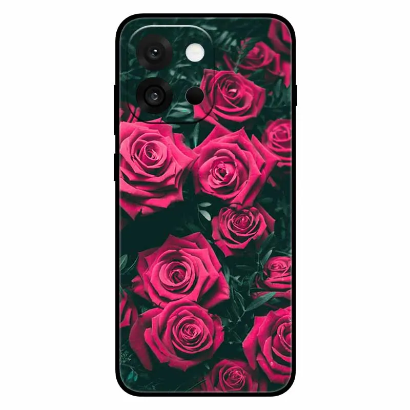 حافظة لهاتف Oneplus 13T من السيليكون الأسود من الرخام البولي يوريثان الحراري أغطية هاتف ناعمة لهاتف One Plus 13T حافظة خلفية لهاتف Oneplus13T 2025 1+ 13T 6.32''