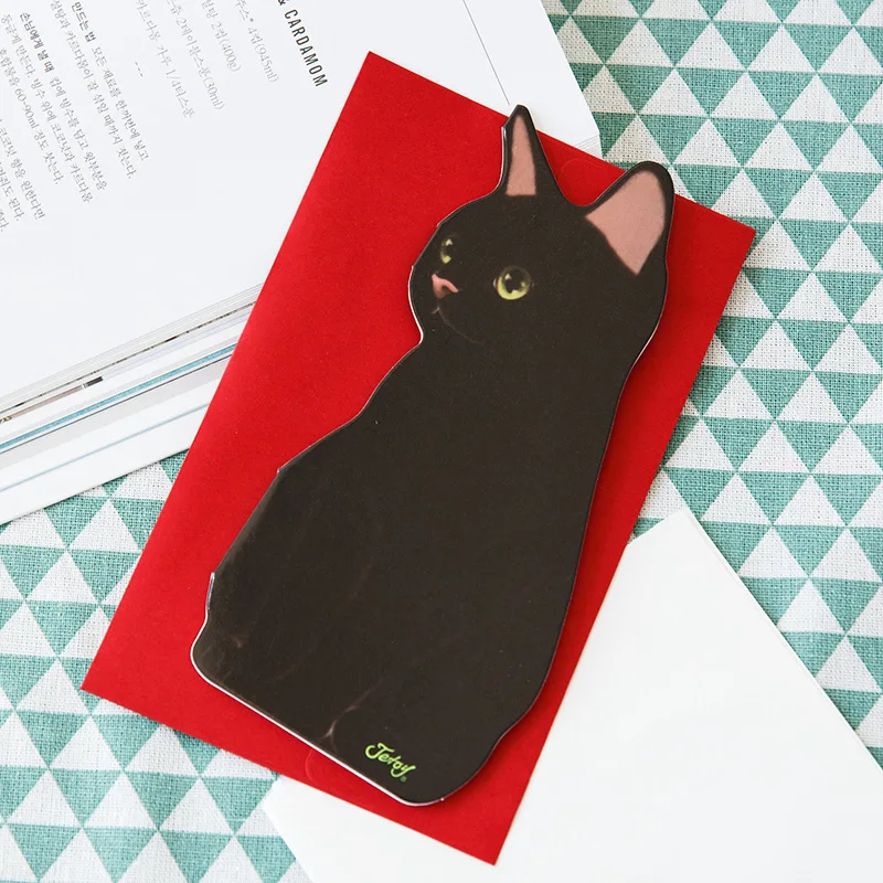 Cute Gift Cat Meow Star Cartoon 3D Greeting Card Thanksgiving Blessing Greeting Card Birthday Small Kawai Card Lovely Supplies