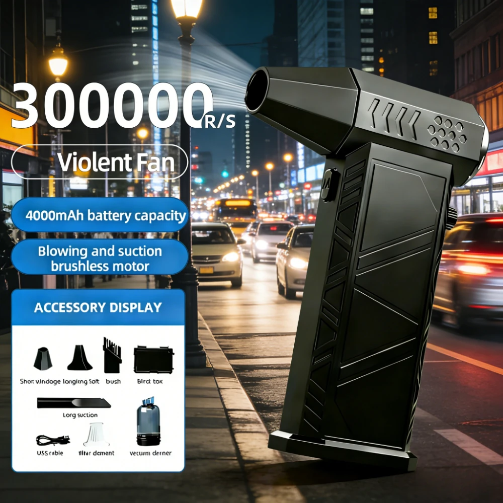 

Новый турбовентилятор X9: Бесщеточный воздуходув, перезаряжаемый, портативный, для сушки и удаления пыли, многофункциональный