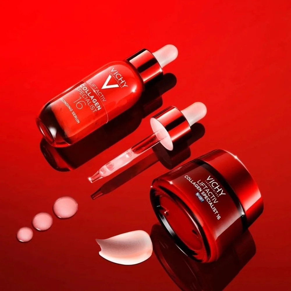 

Vichy Liftactiv Collagen Specialist 16 Bonding Serum/Cream Moisturizing Brightening Reduce Fine Lines And Firm Skin Anti-aging