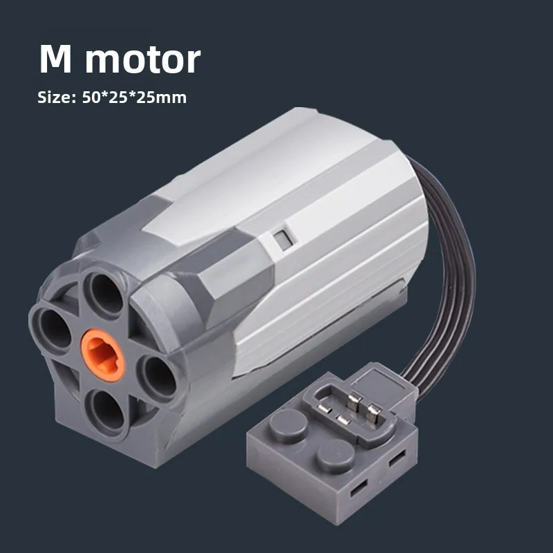 

Compatible with Bricks High Speed Motor Power Set Black Drill Motor APP Lithium Battery Receiver for Building Blocks
