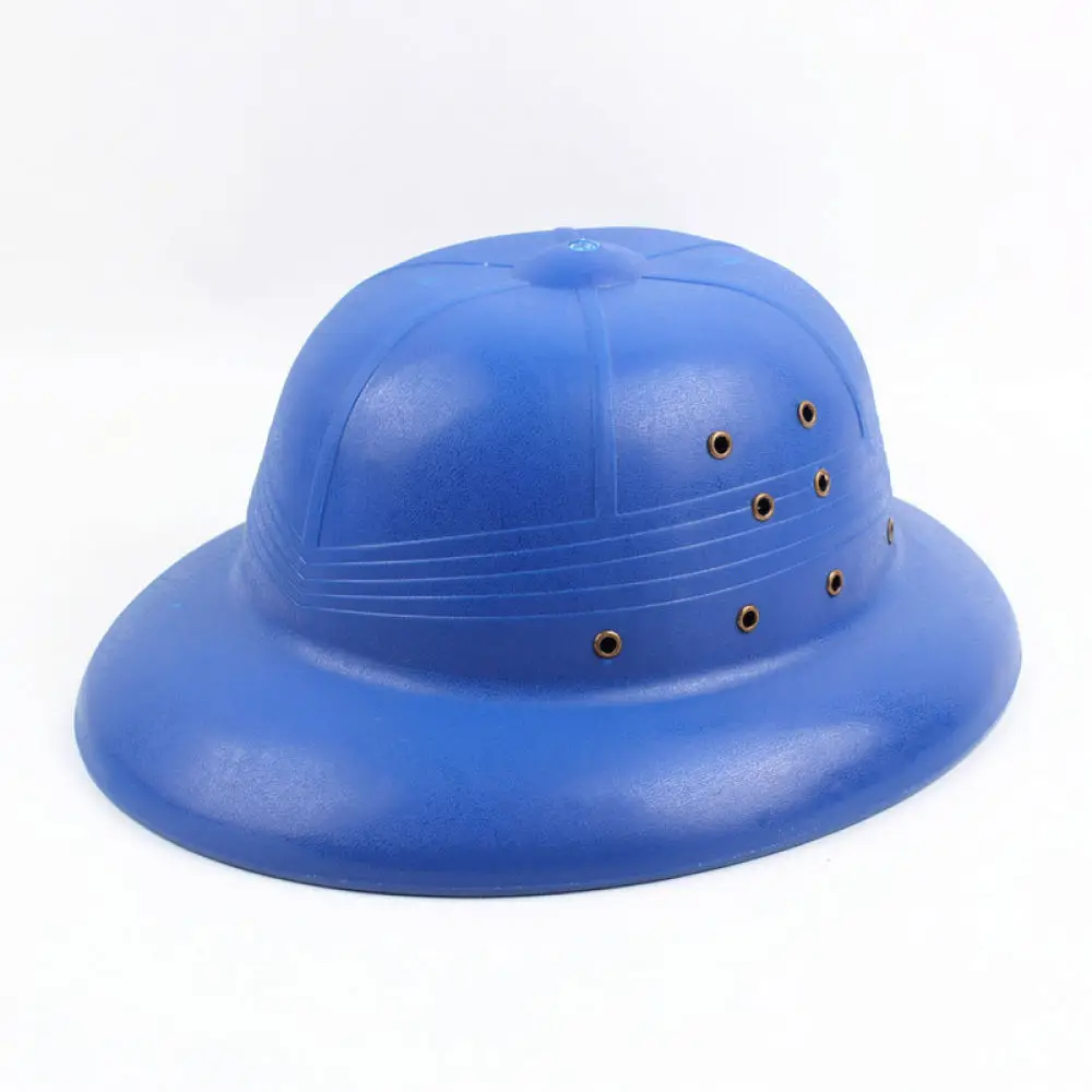 Vietnamese Style Wide Brim Plastic Sun Hat Outdoor Performance Prop Protective Headwear Lightweight Working Accessory