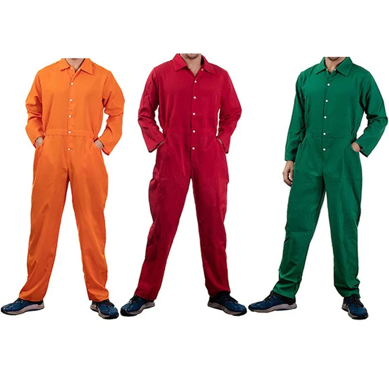 Uniforme de travail général pour hommes et femmes, combinaisons de travail, soudage trempé, atelier de réparation automobile, vêtements de mécanicien, olympiques de cosplay, 2024