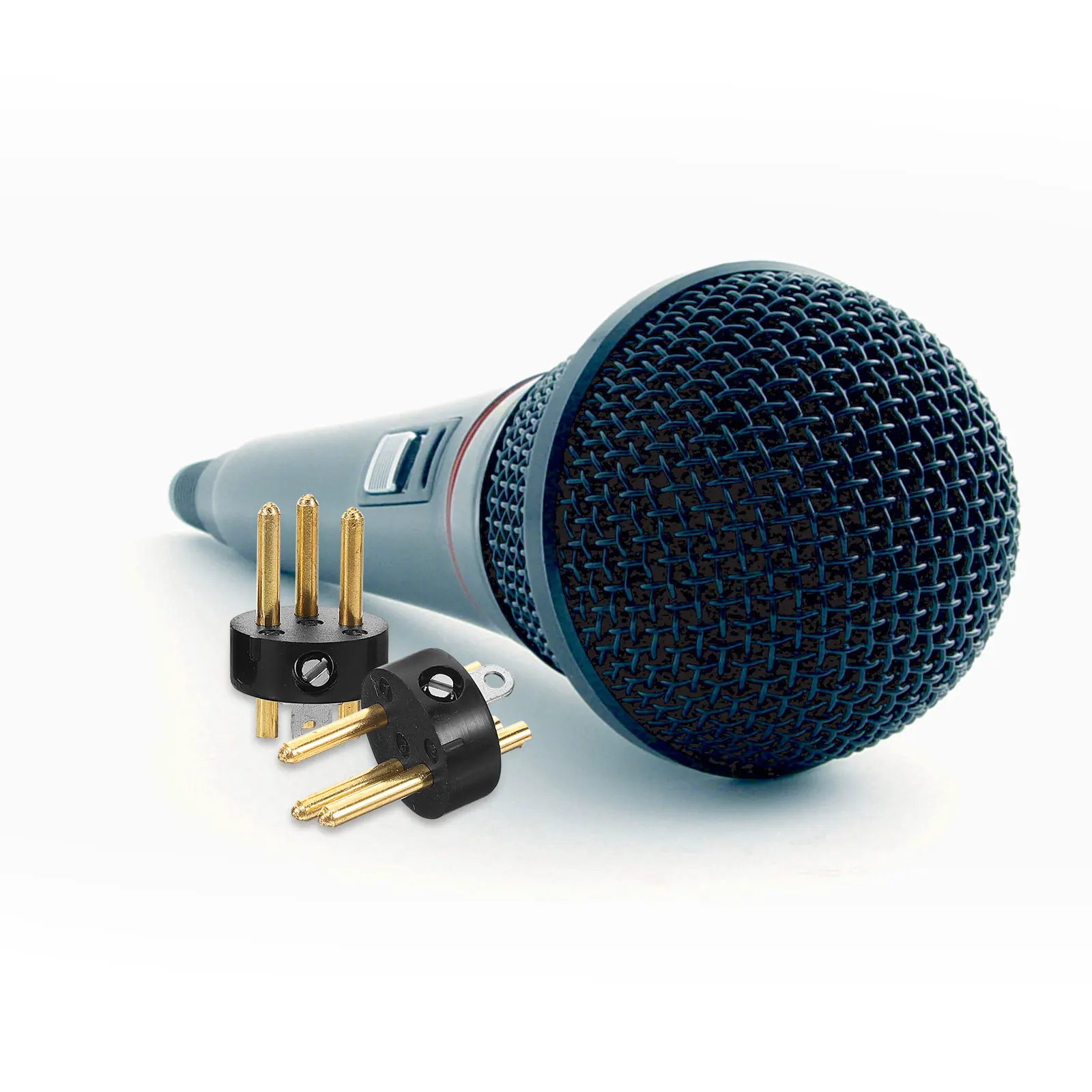 

10 Pcs XLR Head 3 pin Plug for Microphone Accessories Abs Material DIY Audio Cable Adapter Speaker Devices