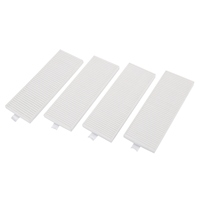 4PCS for 360 Sweeping Robot C50 Accessories Filter Vacuum Cleaner Sweeper Replacements Parts