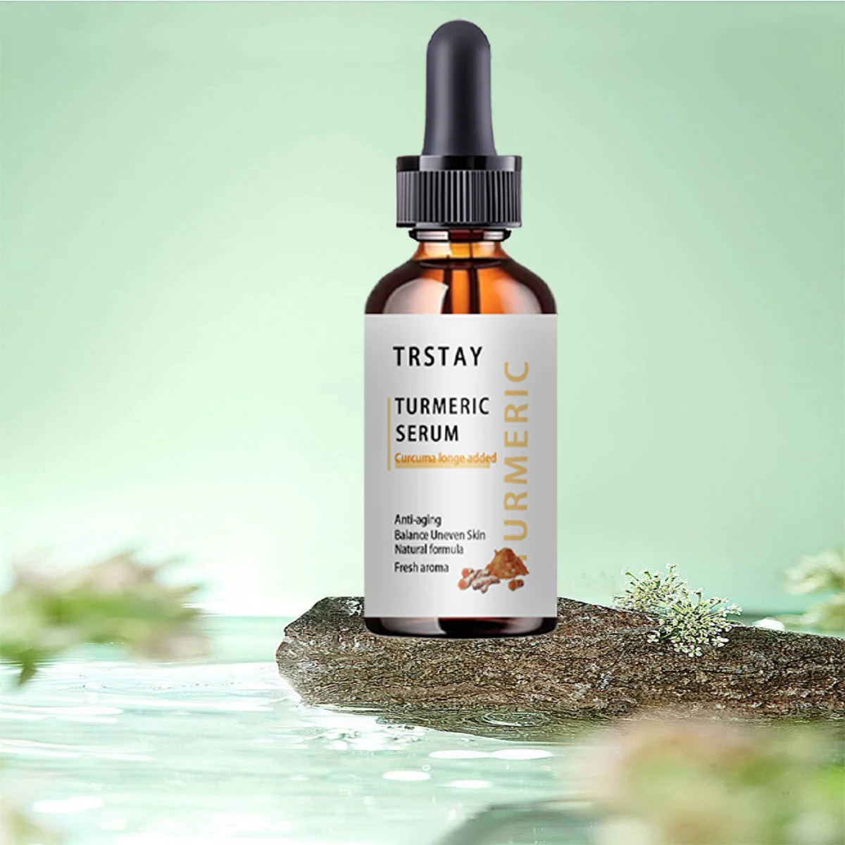 Turmeric Facial Repair Serum | Skin Care Toner For Dark Spot Removal | Whitening Face Essence Oil Moisturize Brighten Skin