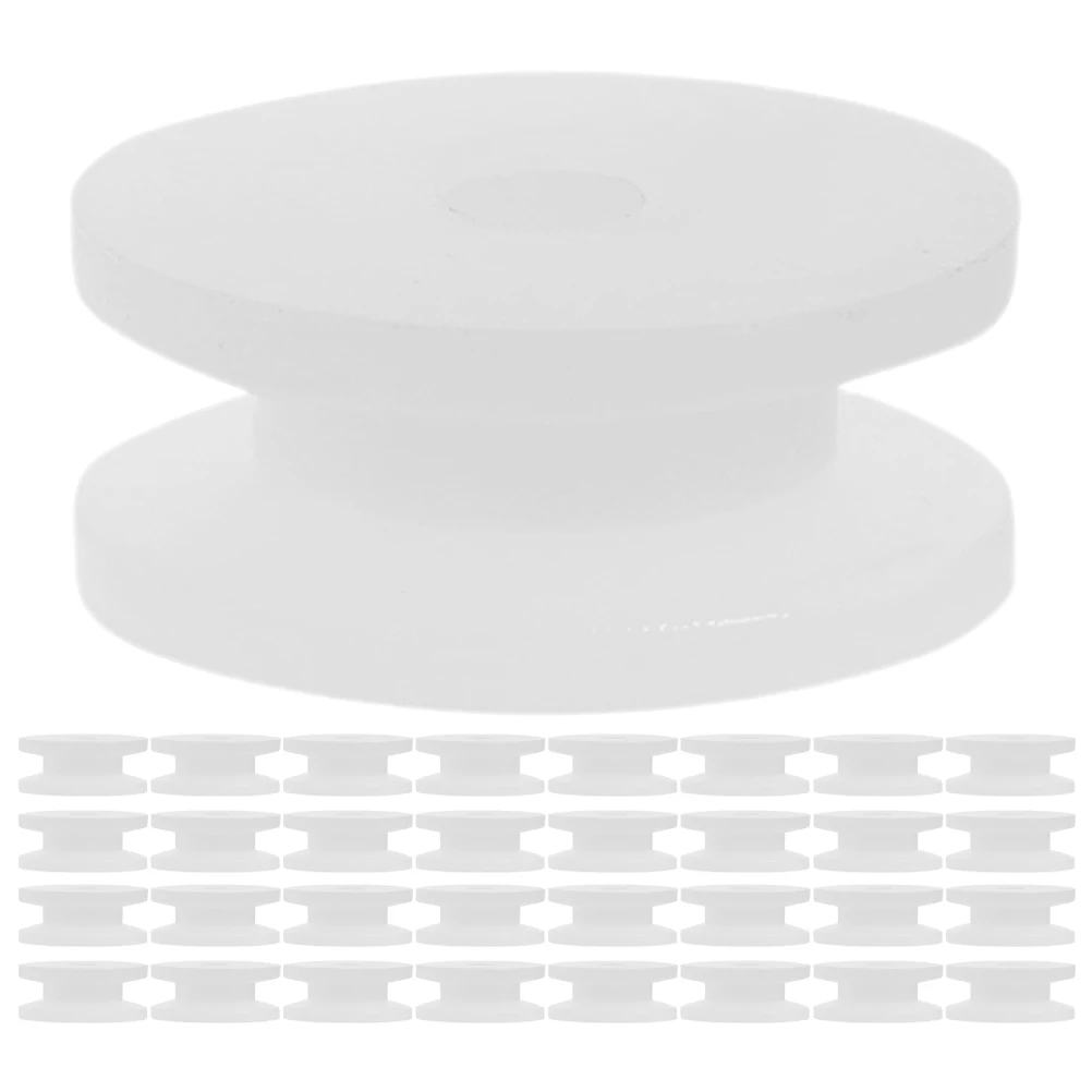

50pcs Plastic Belt Pulley Small Wheel 2mm Hole Gear for RC Car Plane Toy DIY model toy Wheel Plastic belt pulley Model Accessory