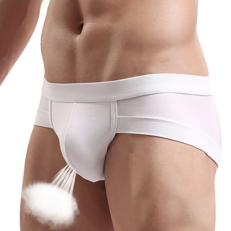 Sexy U Convex Pouch Cotton Boxers Underwear for Men Breathable Boxers Panties Modal Low Waist Underpants Gays Bikini Underwears