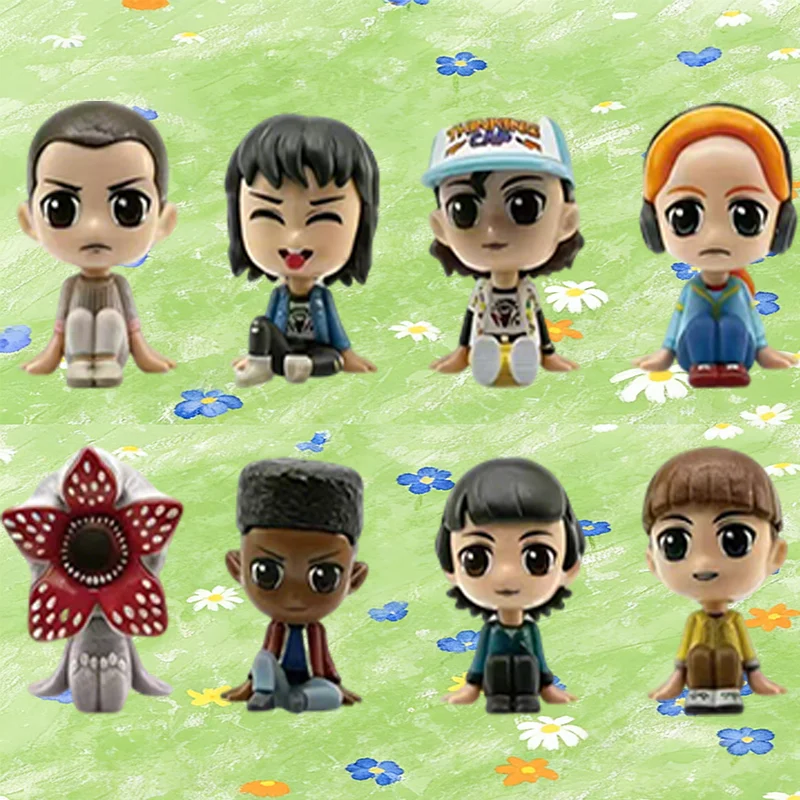ฟิกเกอร์อนิเมะ Stranger Things แบบกล่องสุ่ม 24 ชิ้น/ชุด เจน ไอฟ์ส/วิล ไบเออร์ส/ไมค์ วีลเลอร์ ของเล่นฟิกเกอร์แอคชั่น กล่องปริศนา ของขวัญ