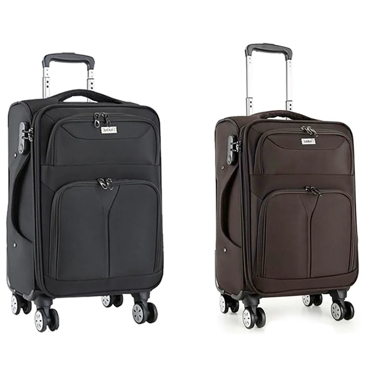 20 "22" 24 "26" 28 "valigia con ruote in tessuto morbido per viaggio Trolley in tessuto Oxford valigia per bagagli con rotelle Valise spedizione gratuita